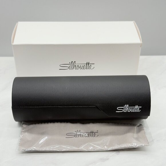 Silhouette Eyewear Case With Box & Cleaning Cloth - Picture 1 of 4